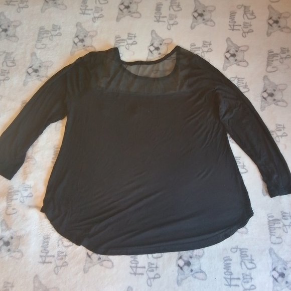 Black long sleeve tunic - Picture 2 of 2